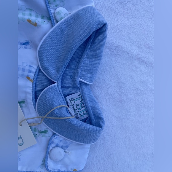 NWT The Smocked Bear Romper - Picture 4 of 8